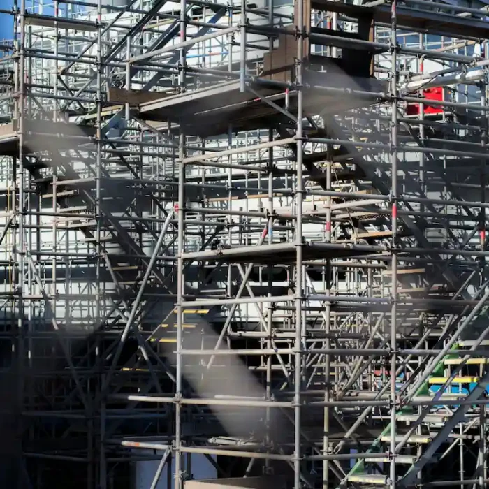 Santa Rosa Scaffolding Rental supplying commercial scaffold systems for large projects.